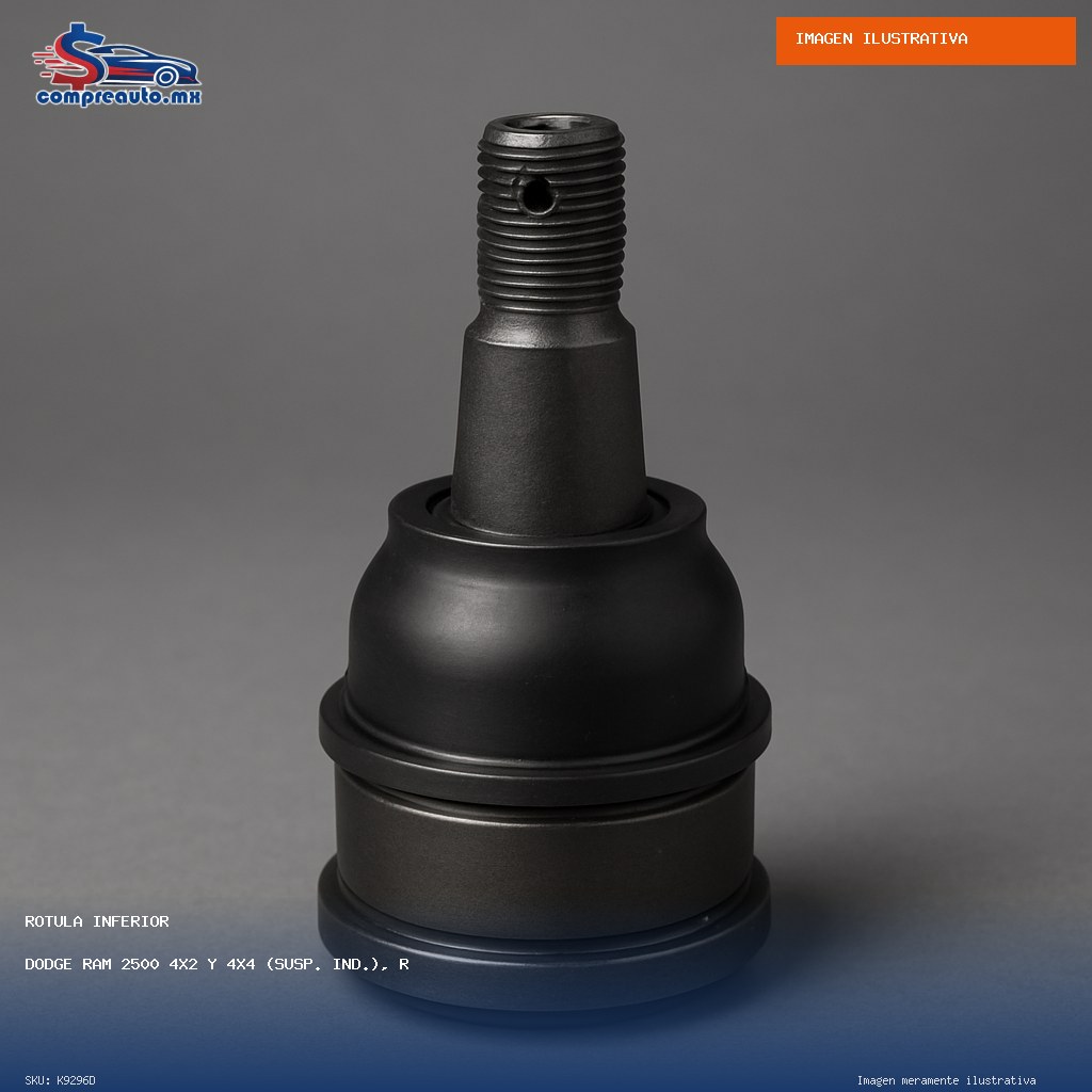 Rótula Inferior Dodge Ram 2500 4x2 y 4x4 (Susp. Ind.), Ram 3500 4x2 y 4x4 (Susp. Ind.) 2003-2014 (D K9296D)